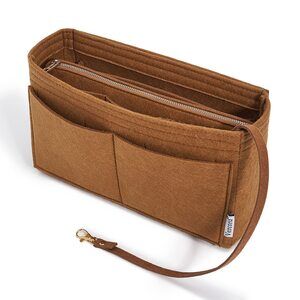 9357 Felt Organizer Insert For Purse Handbag Tote Bag In Bag Inside Shaper